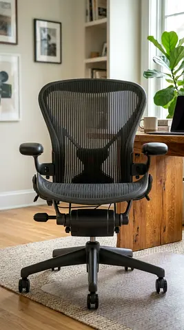 Hermanmiller aeron office chair in black fir sale