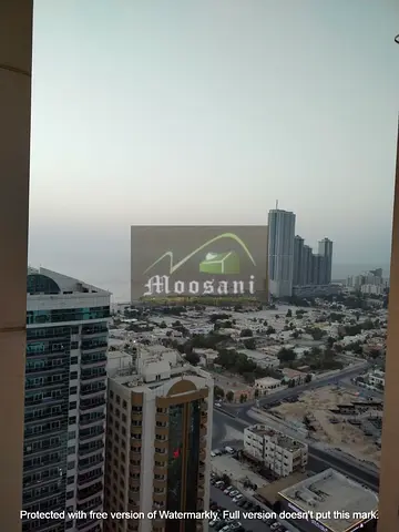 2 BHK FULL SEA VIEW BALCONY WITH LAUNDRY ROOM+STORE RESEVERD PARKING IN AJMAN ONE Towers