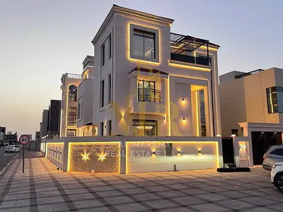 اغتنم الفرصة وامتلك فيلا فاخرة من 5 غرف نوم تصميمات مودرن بتشطيبات راقية في منطقة الزاهيه التي تعد إحدى أجمل وأهدأ مناطق عجمان حيث تشمل جميع الخدمات ا