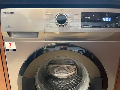 Toshiba Front Load Washing Machine 7kg, 1200 RPM, 15 Programs - Good Condition