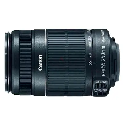 Canon 55-250 is ii eos