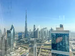 Premium Office I Burj Khalifa and SZR View