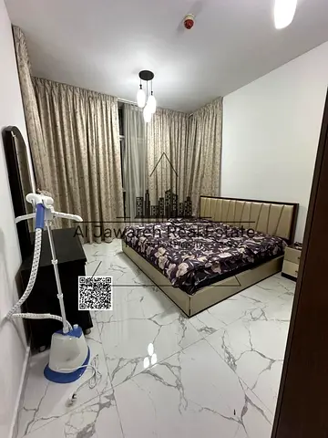 Code 452* Property Status: Vacant (Ready to move in) Property Type: Apartment (2 Bedrooms + Living Room) Location: Al Waha Towers – Ajman Area: 1,540