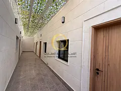 For sale: a villa in Sharjah, Al Mansoura area, single floor on two streets, corner plot. Area: 5,08