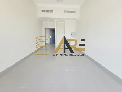 New brand building 1bhk with balcony and wardrobe and master bedroom open view tilal city Sharjah