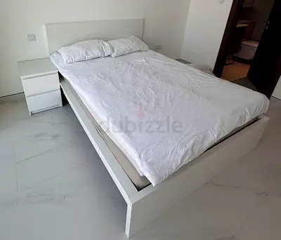 Ikea double bed with mattress available in perfect condition
