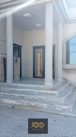 Premium villa for rent in Al Salama near Mohammed Bin Zayed. 5 master bedrooms + 7 annex rooms, large yard. Joo Real Estate
