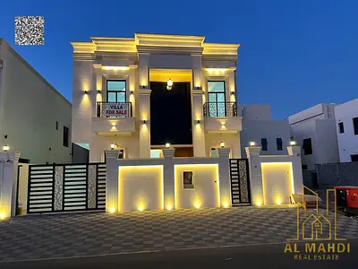 Villa calssic design | ajman| al helio2 | 6 master rooms, majlis, 2 halls, roof| freehold | 0 registration fees | negotiable price.