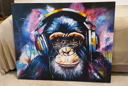 Acrylic painting