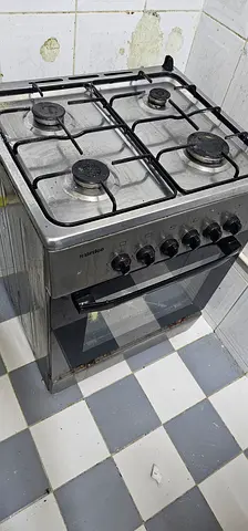 4 burner Cooking range and LG refrigerator