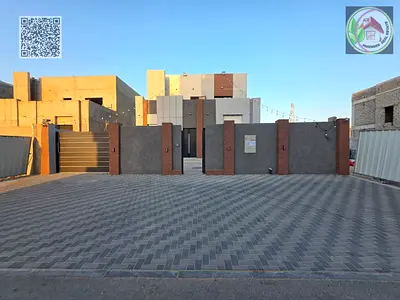 Villa including registration, ownership, electricity, and water fees | Close to Mohammed Bin Zayed Road and Emirates Road | Close to all services
