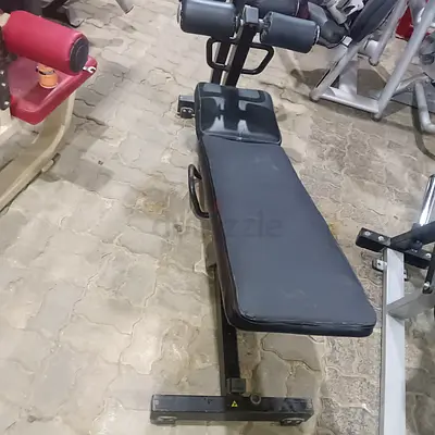Adjustable Workout Bench for Abs and Weights - Used