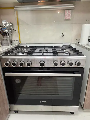 Bosch Stainless Steel Gas Range with Oven - Good Condition