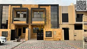 Luxury villa for sale in Al-Haliyo 2 | Two floors | 1800 sq ft | 5 master bedrooms | Majlis and livi