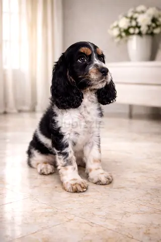 Spaniel Cocker puppy اسبانيل كوكر