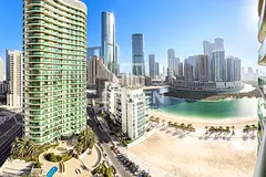 Maid Room | Huge Balcony | Full Sea View 1 Bedroom