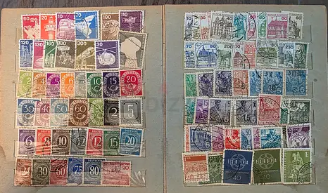 156 Germany Stamps for AED 75