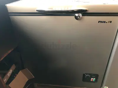 Silver chest freezer - good working condition