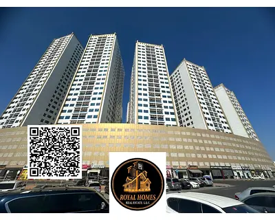 عرض خاص لفترة محدودة! شقة بغرفة نوم واحدة (1BHK) بإطلالة جزئية مفتوحة مع موقف سيارات للبيع في موقع مميز في أبراج لؤلؤة عجمان.