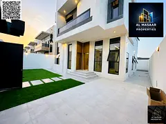 Villa for sale in Ajman at a bargain price, all fees included. Excellent location. Freehold ownershi