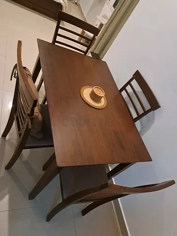 dining table and chairs