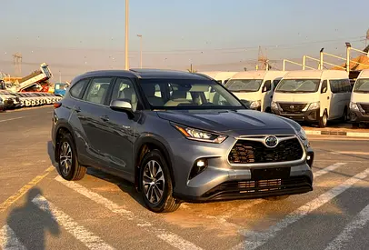 2022 Toyota Highlander Hybrid GLE Full Option Gcc -2.5L V4 - Rear Camera &amp; Sensor - Leather Seat