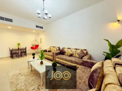 شقة غرفة وصالة للإيجار | كورنيش عجمان | مفروشة فرش جديد | 4500 درهم شامل