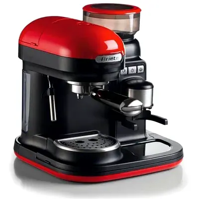 Ariete Espresso Coffee  Grinder Machine - Red/Black