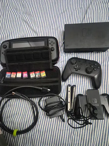 Nintendo Switch Console
With additional controller , games and case. All inclusive, 700aed