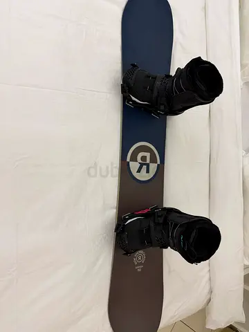 Ride Agenda 152 Snowboard with K2 Boots (Size 42) and Yes Bindings all together