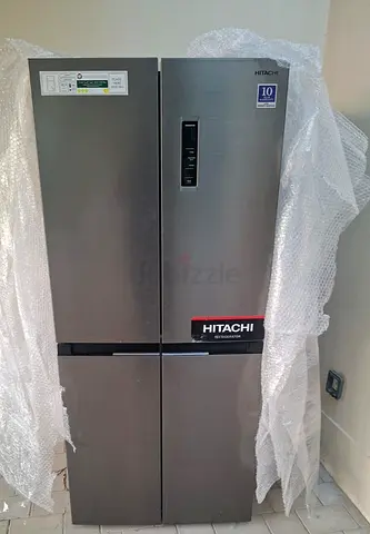 Hitachi French 4 Door Refrigerator Bottom Freezer Latest Model