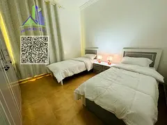 For monthly rent, a furnished building with clean furniture, Ajman, Al Muwaihat, 3 rooms, a hall, 36
