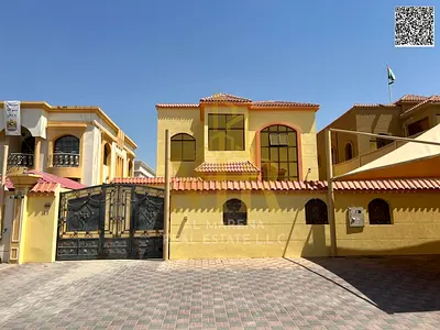 للبيع فيلا في المويهات 1مساحة 5000 قدم  5 غرف ماستر حوش داخلي واسع باركن كبيرالواجهة حجرشامل الكهرباء والمياه والمكيفات