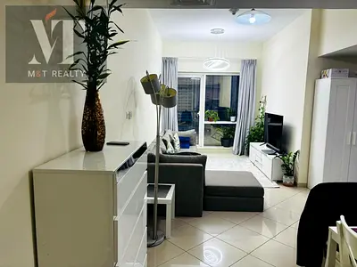 غرفة نوم واحدة مفروشة | برج كونكورد JLT | شرفة وإطلالات على المدينة