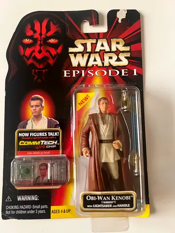 Star Wars Episode I Obi-Wan Kenobi Action Figure (Vintage Pak)