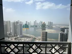 2 bedroom hall Al Qasba gym pool nice view parking available rent 57480 AED yearly prime location gr