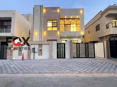 Villa for Rent in Al Yasmeen Ajman 5 Bedrooms with Wardrobes Hall Majlis Maid Room Prime Location Ne