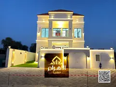 For sale: Classic villa in Al Helio 2 area, Ajman (two floors + roof) at a price that includes regis