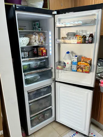 Used Double-Door Refrigerator with Bottom Freezer - used like new 6months only