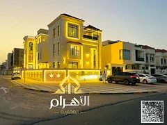 With only a 10% down payment | Own a luxury villa in Al Zahia, Ajman | 5 master bedrooms, 4600 sq ft