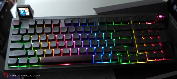 EPOMAKER RT100 Mechanical Keyboard (RT100 Retro) - Gateron Yellow, Hot-Swappable
