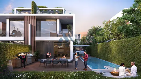 Genuine Resale | Luxury Twin Villa / 5 BR + Maid Room