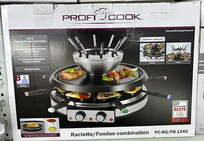 Profi Cook 8 Person Raclette Grill