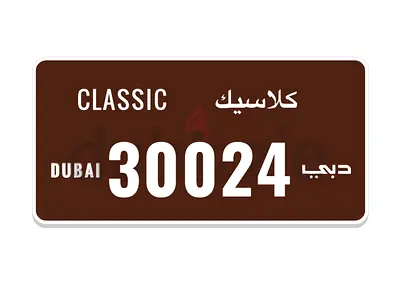 Classic Mercedes w124 number 30024