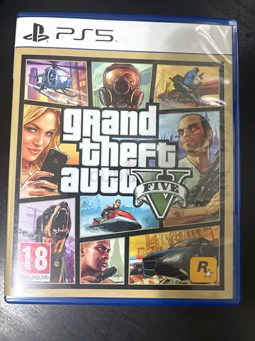 GTA V (Grand Theft Auto V) - PlayStation 5 - Like New Case