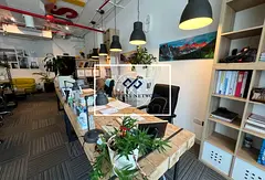 Luxury Fitted Office | Burj View | 3 Min to Metro