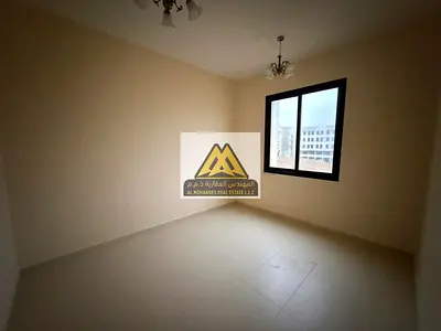 1bhk أول ساكن |  بلكونة بإطلالة جيدة | مزوده بتكييف مركزي | 2 حمام | سهله الوصول لدبي والشارقه