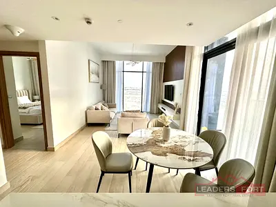 Ready To Move I Fully Furnished I Balcony & Burj Khalifa View