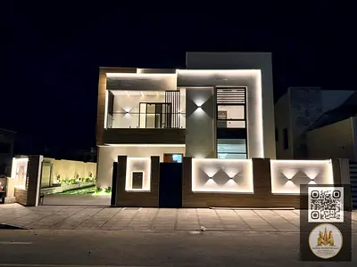 An exceptional corner residence in Al Zahia where space design and privacy reflect a private palace lifestyle