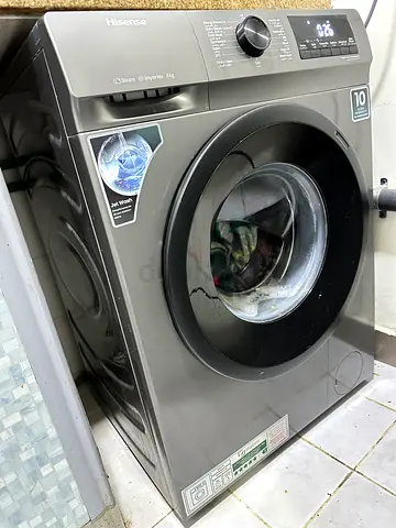 Hisense Front Load Washer 8K Washing Machine - Good Working Condition